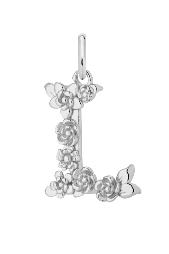 Zawieszka L Blossom Letter Silver