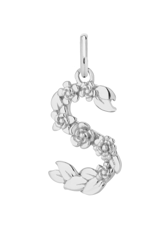 Zawieszka S Blossom Letter Silver