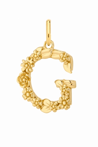 Zawieszka G Blossom Letter Gold