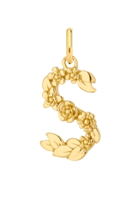 Zawieszka S Blossom Letter Gold 