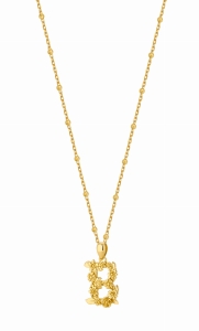 Naszyjnik B Blossom Letter Gold 