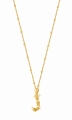Naszyjnik J Blossom Letter Gold