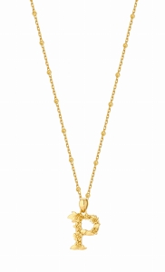 Naszyjnik P Blossom Letter Gold 