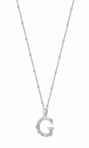 Naszyjnik G Blossom Letter Silver