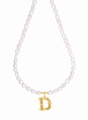 Naszyjnik Cocoa Letter D Gold