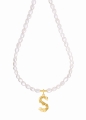 Naszyjnik Cocoa Letter S Gold