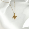 Naszyjnik N Blossom Letter Gold