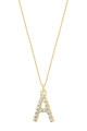 A Sparkle Letter Gold