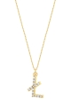 Sparkle Letter Gold