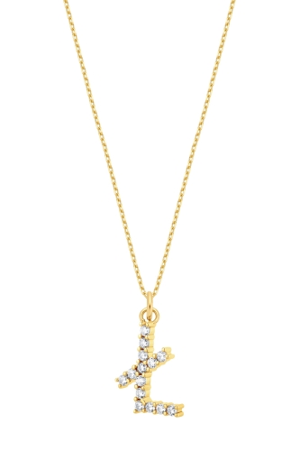 Sparkle Letter Gold