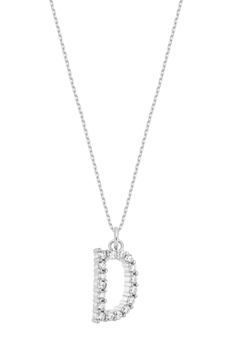 Sparkle Letter Silver