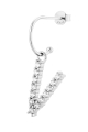 Kolczyk Vanilla Letter Silver