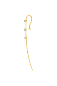Kolczyk Rivet Diamonds Gold 