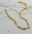Łańcuszek Ribbon Link Gold