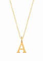 Naszyjnik Letter Gold (złoto próby 585)