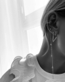 Nausznica Mistic Soul Silver