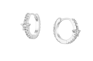Étoile Silver Earrings