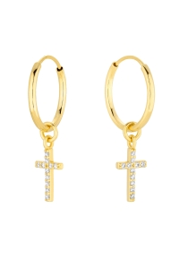 Kolczyki Croix Gold  