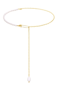 Naszyjnik Perles Lariat Gold 