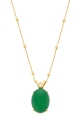 Naszyjnik Kiwi Oval
