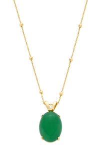 Naszyjnik Kiwi Oval Gold