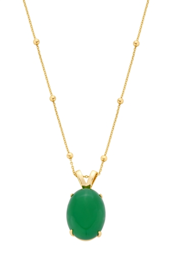 Naszyjnik Kiwi Oval