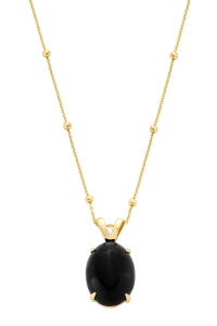 Naszyjnik Moxie Oval Gold