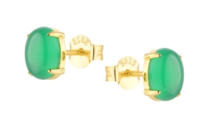 Kolczyki Kiwi Oval Gold