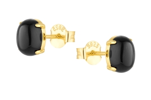 Kolczyki Moxie Oval Gold