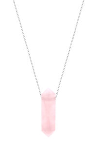 Naszyjnik Natural Quartz Silver