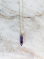 Naszyjnik Natural Amethyst