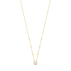 Naszyjnik Noemi Blue (złoto próby 585)