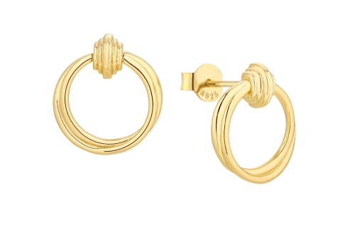 Kolczyki Aura Gold