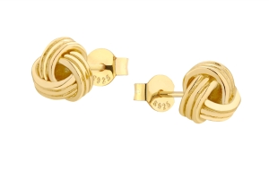 Knot Gold Earrings