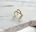 Nausznica Croisé Gold