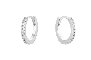 Kolczyki Helix M Silver