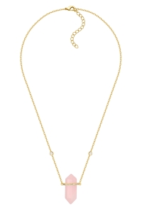 Naszyjnik Mood Quartz Gold