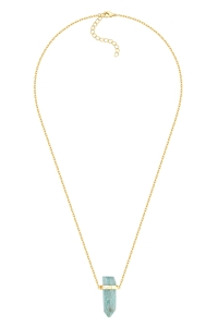 Naszyjnik Magic Aquamarine Gold