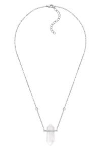 Naszyjnik Mood Crystal Silver