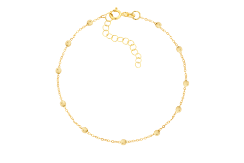 Bransoletka Bubble Anklet (złoto próby 585)
