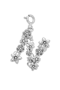 Zawieszka Letter Charms N Silver 