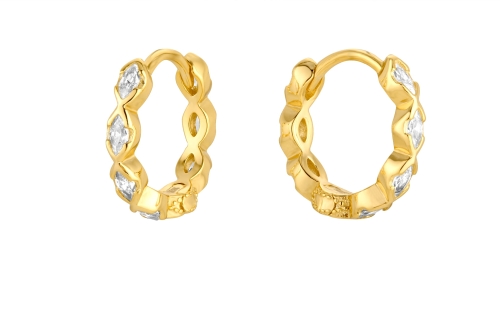 Kolczyki Waggish Gold