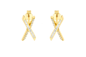 Posh Gold Earrings