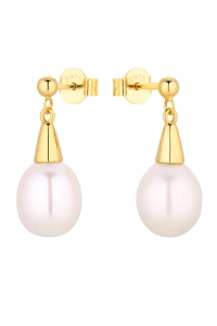 Kolczyki Clam Pearls Gold