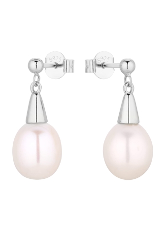 Kolczyki Clam Pearls Silver