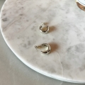 Kolczyki Wide Hoops Silver