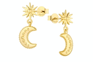 Kolczyki Moonstar Gold 