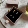 Kolczyki Dune Hoops Gold