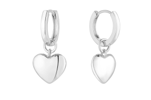 Kolczyki Love Hoops Silver 