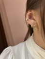 Kolczyki Braid Gold
